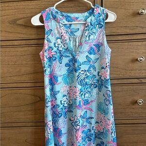Lilly Pulitzer sleeveless v neck dress